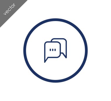 Sohbet simgesi tasarım