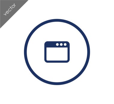 Basit tarayıcı simgesi