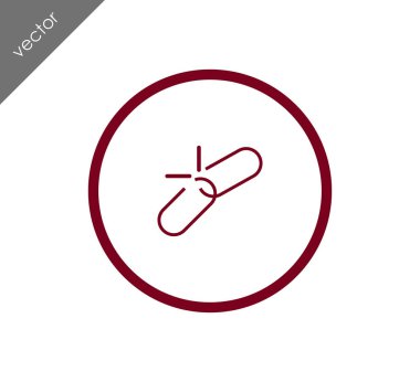 Bağlantısı kesilen bağlantı simgesi