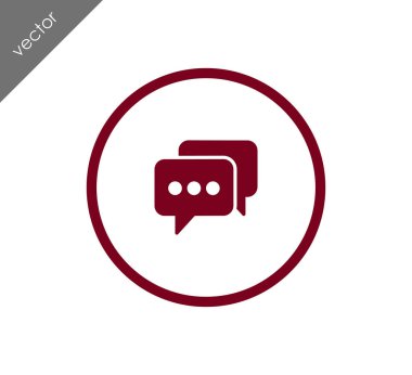 Sohbet simgesi tasarım