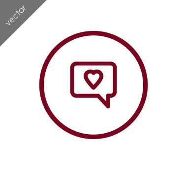 Sohbet simgesi tasarım