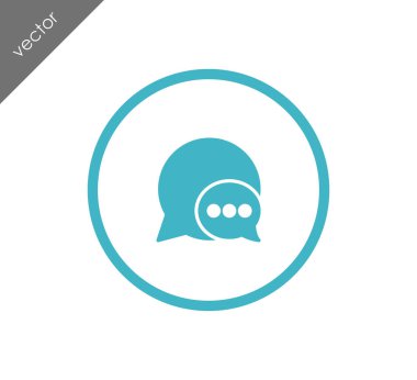 konuşma balonları simgesi 