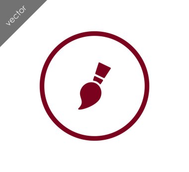 Boyama fırça simgesini