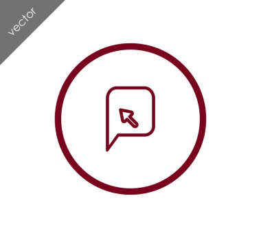 Sohbet simgesi tasarım