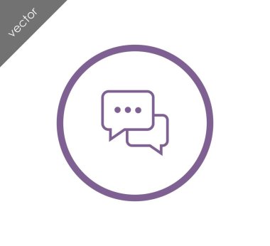 Sohbet simgesi tasarım