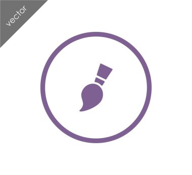 Boyama fırça simgesini