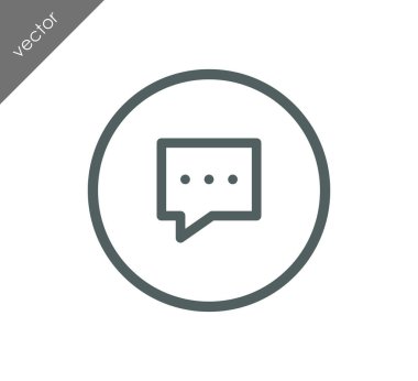 Sohbet simgesi tasarım