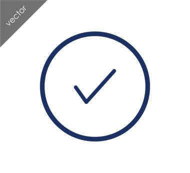 onay işareti simgesi 