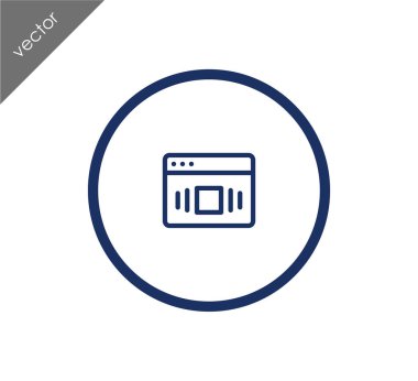 Basit tarayıcı simgesi