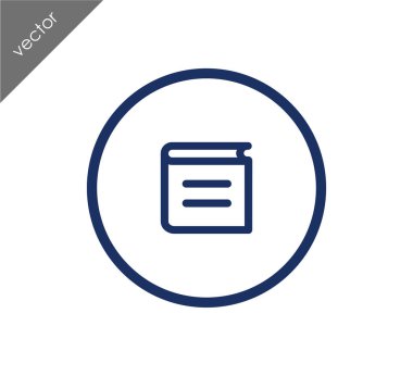 kitap simgesi tasarım