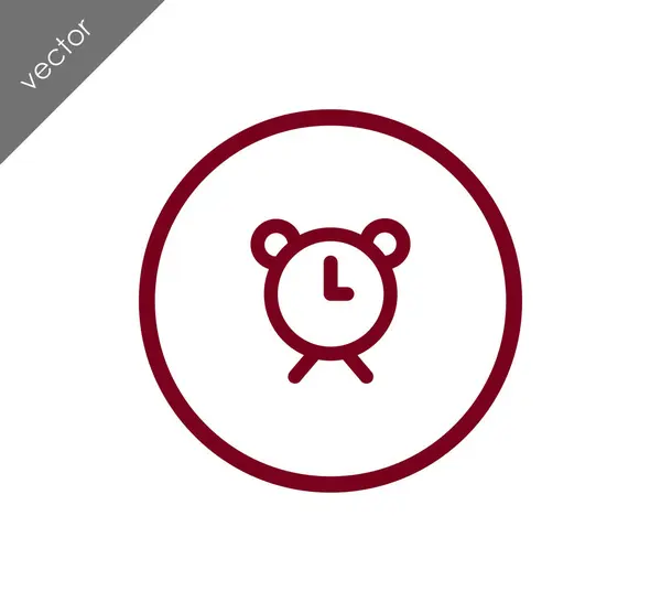 Alarm clock icon — Stock Vector