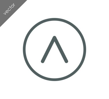 yukarı gezinti ok simgesi