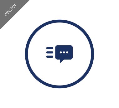 Sohbet simgesi tasarım