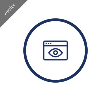 Basit tarayıcı simgesi