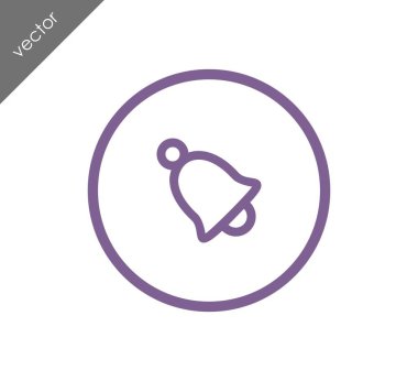 Uyarı zil simgesini