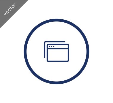 Basit tarayıcı simgesi