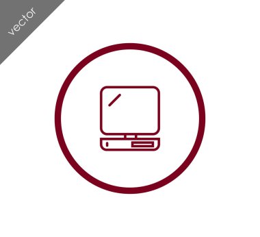 Masaüstü bilgisayar simgesi  