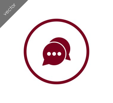 Sohbet simgesi tasarım