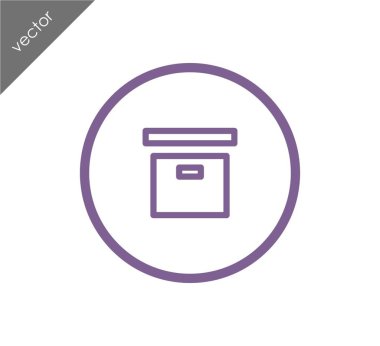 Arşiv kutusu simgesi