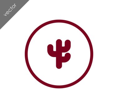 Kaktüs simge tasarım