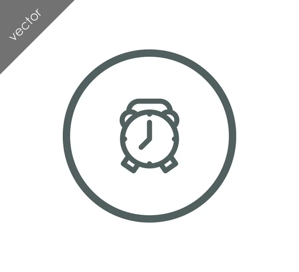 Alarm clock icon — Stock Vector