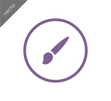 Boyama fırça simgesini