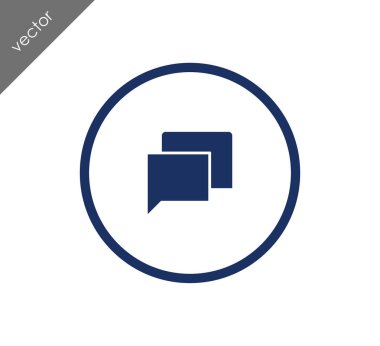 konuşma balonu simgesinin