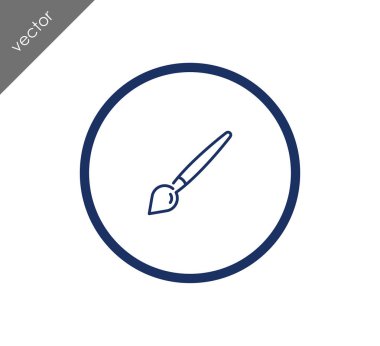 Boyama fırça simgesini