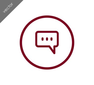 Sohbet simgesi tasarım