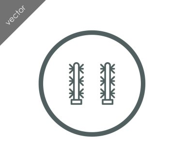 Oto yıkama makinesi simgesini 