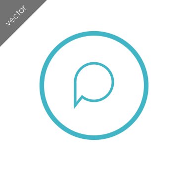 Sohbet simgesi tasarım