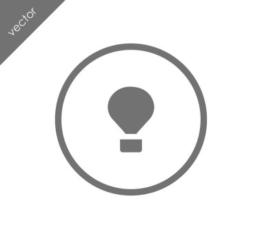 Sıcak hava balonu simgesi