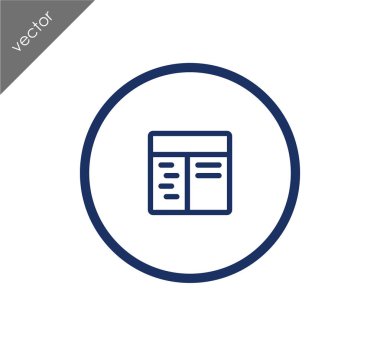 Basit tarayıcı simgesi