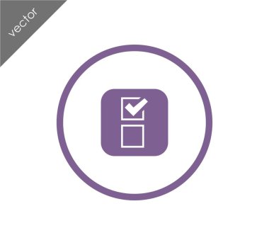 onay işareti simgesi 