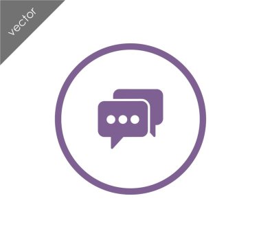 Sohbet simgesi tasarım