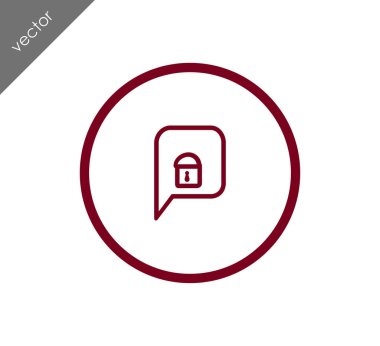 Sohbet simgesi tasarım