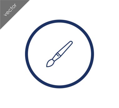 Boyama fırça simgesini