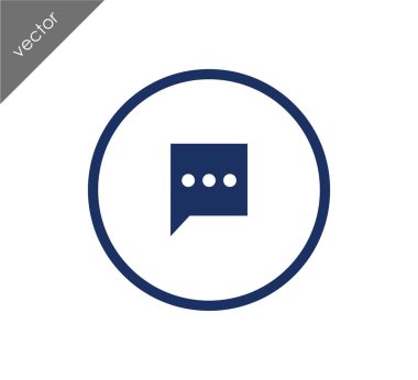 Sohbet simgesi tasarım