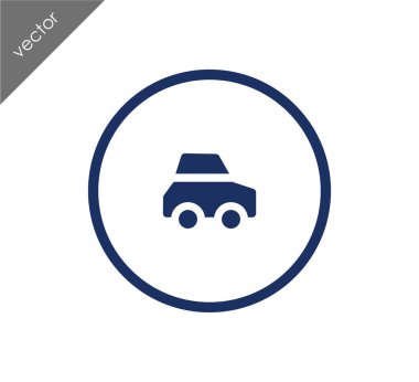 Araba simgesi, illüstrasyon