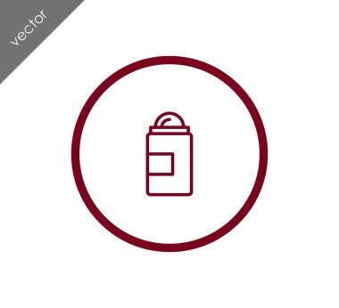 Tasarım şişe simgesinin