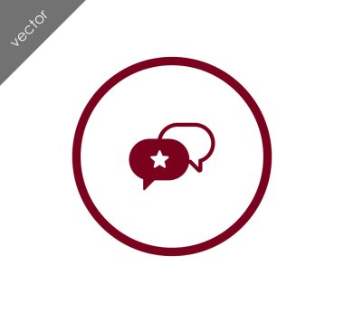 Sohbet simgesi tasarım