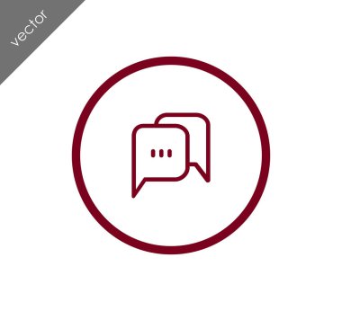 Sohbet simgesi tasarım