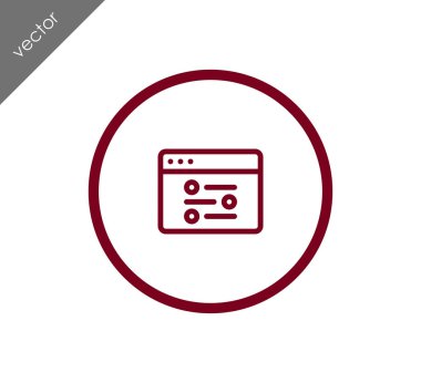 Basit tarayıcı simgesi