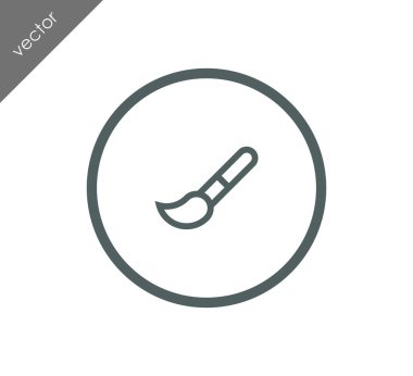 Boyama fırça simgesini