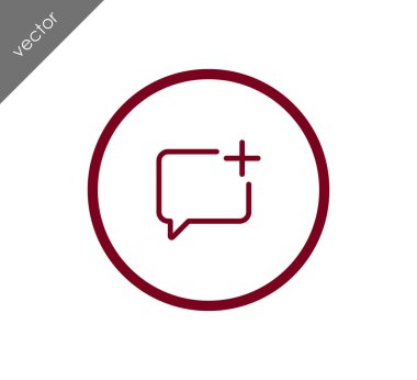 Sohbet simgesi tasarım