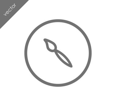 Boyama fırça simgesini