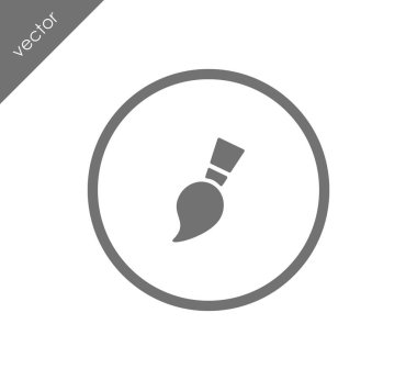 Boyama fırça simgesini