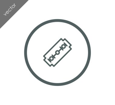 Tıraş bıçağı simgesi