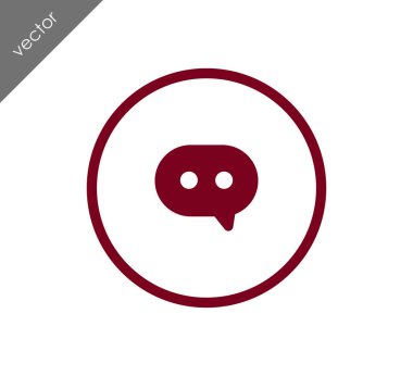 Sohbet simgesi tasarım