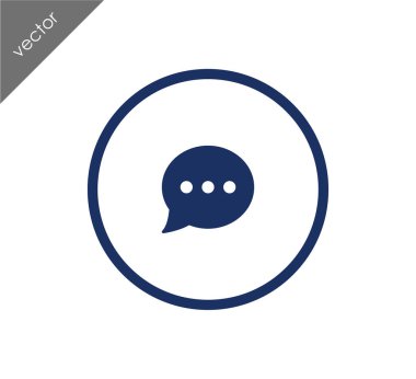 Sohbet simgesi tasarım